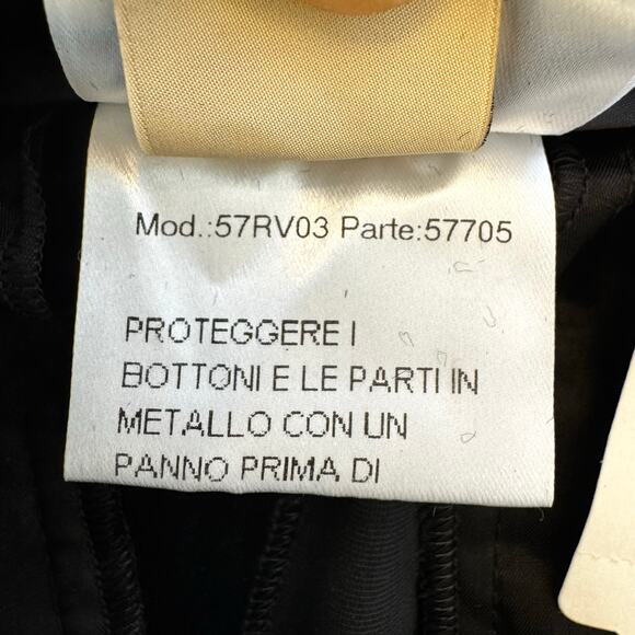 Emilio Pucci Velvet Maxi Skirt High Back Slit Black IT40 US6 NWT Made in Italy - Picture 12 of 13